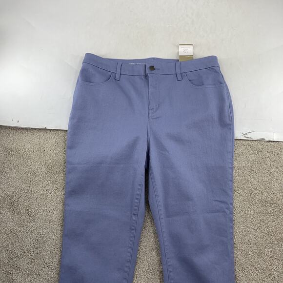 Chicos Girlfriend Ankle Jean Country Blue Size 1.5 ( 10 ) NEW Women 26" In 40-22 - Picture 3 of 10